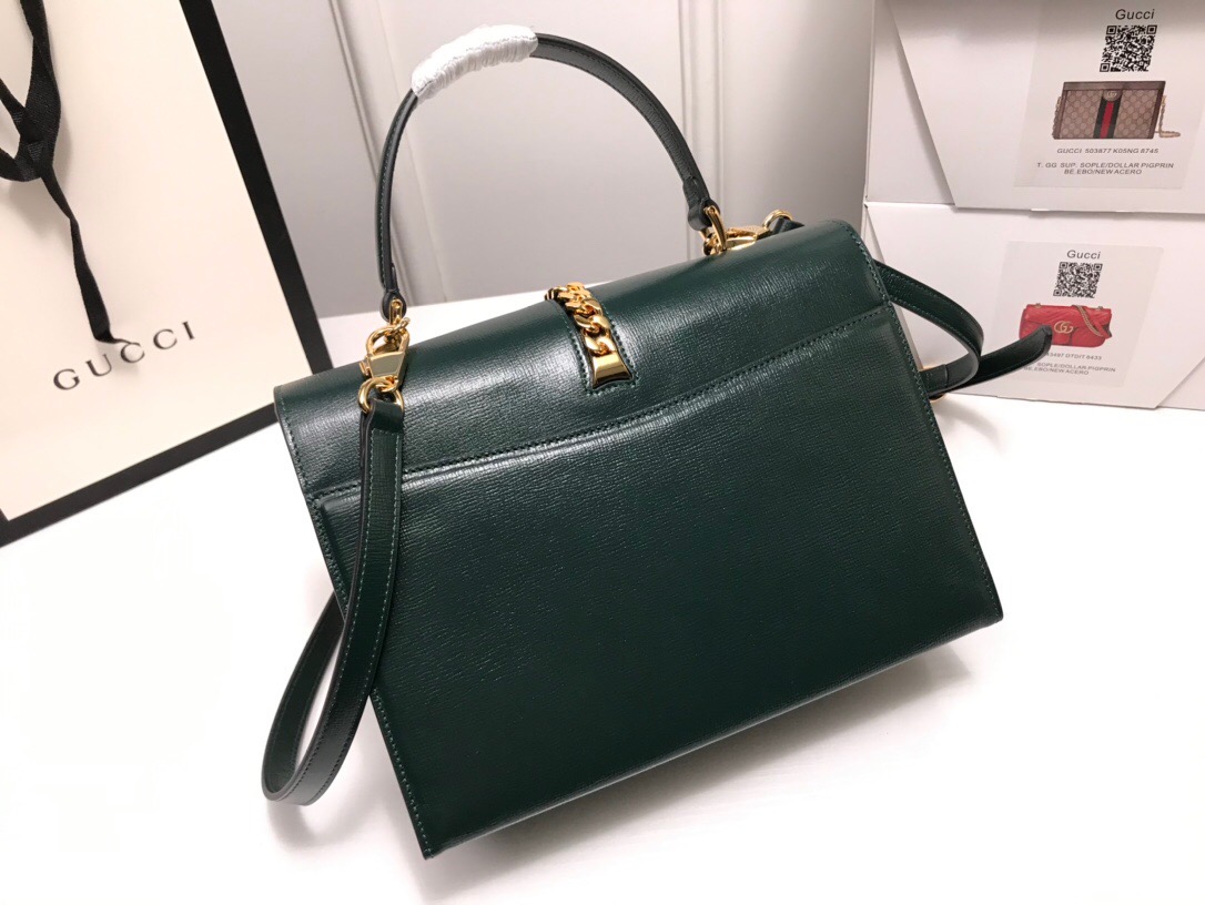 Replica Gucci Sylvie 1969 Small Top Handle Bag1:1High-quality replica