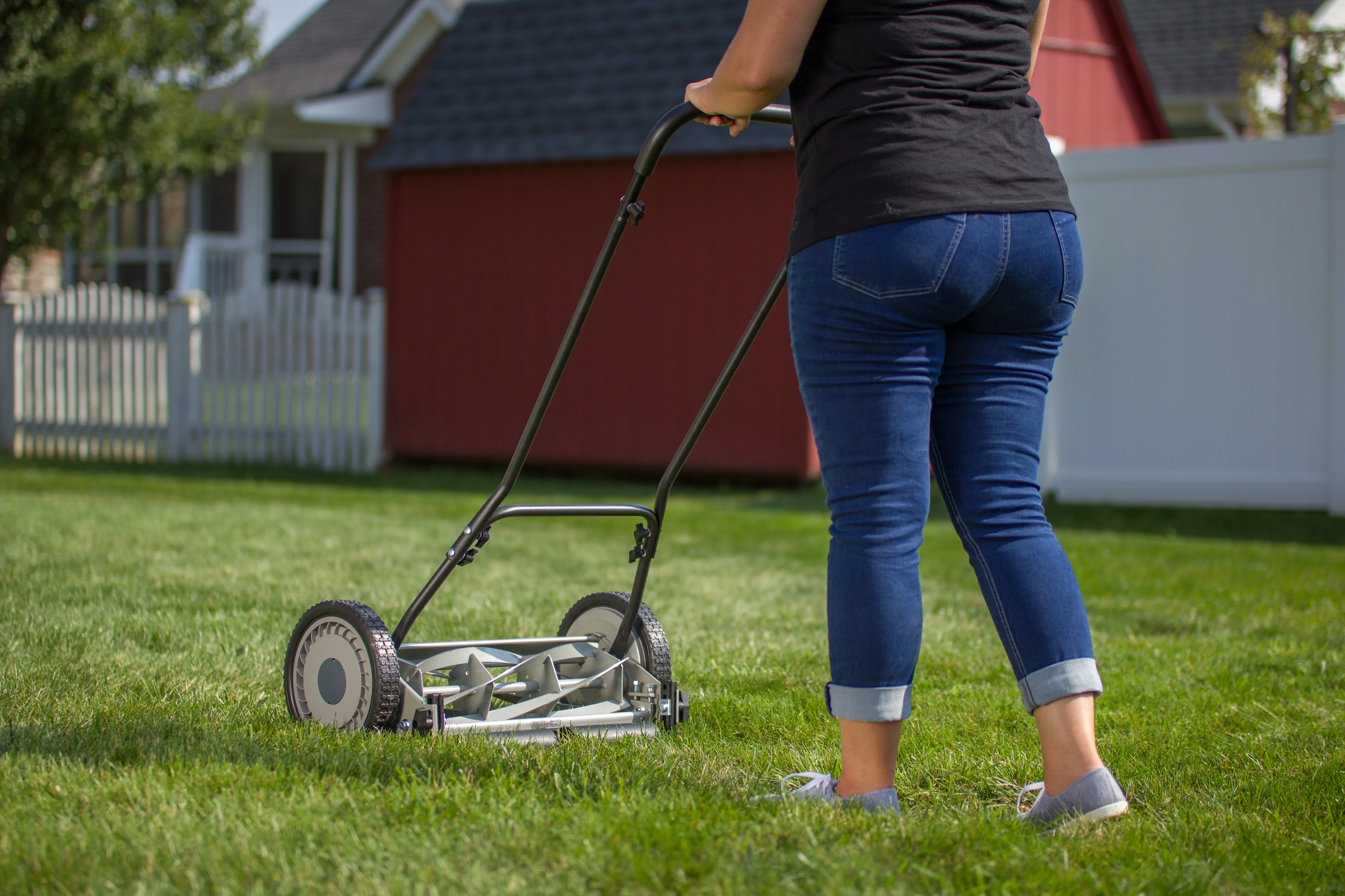 American Lawn Mower 1815-18 18-inch 5-Blade Push Reel Lawn Mower - Image 5