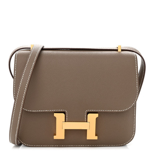 HERMES - Epsom Constance 18 Etoupe