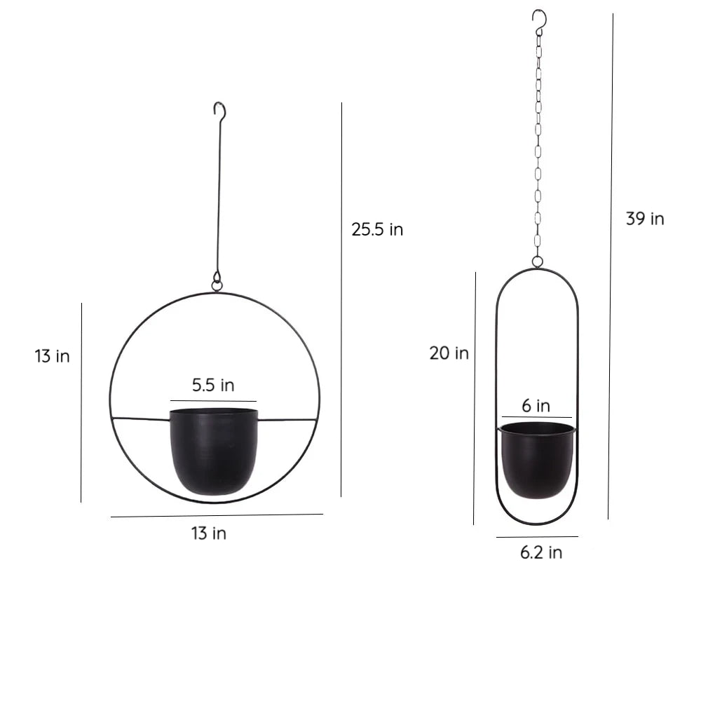 ExtonLeaf – Hangende Plantenpot in Modern Design