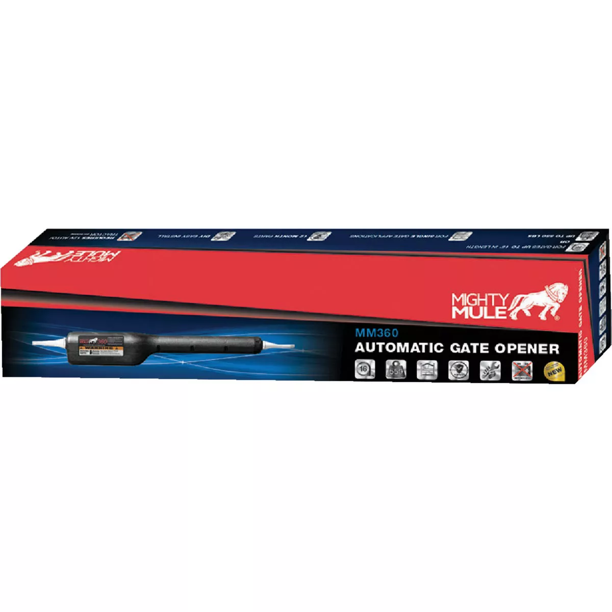 Mighty Mule MM371W 16 Ft. 550 Lb. Smart Single Gate Opener Kit