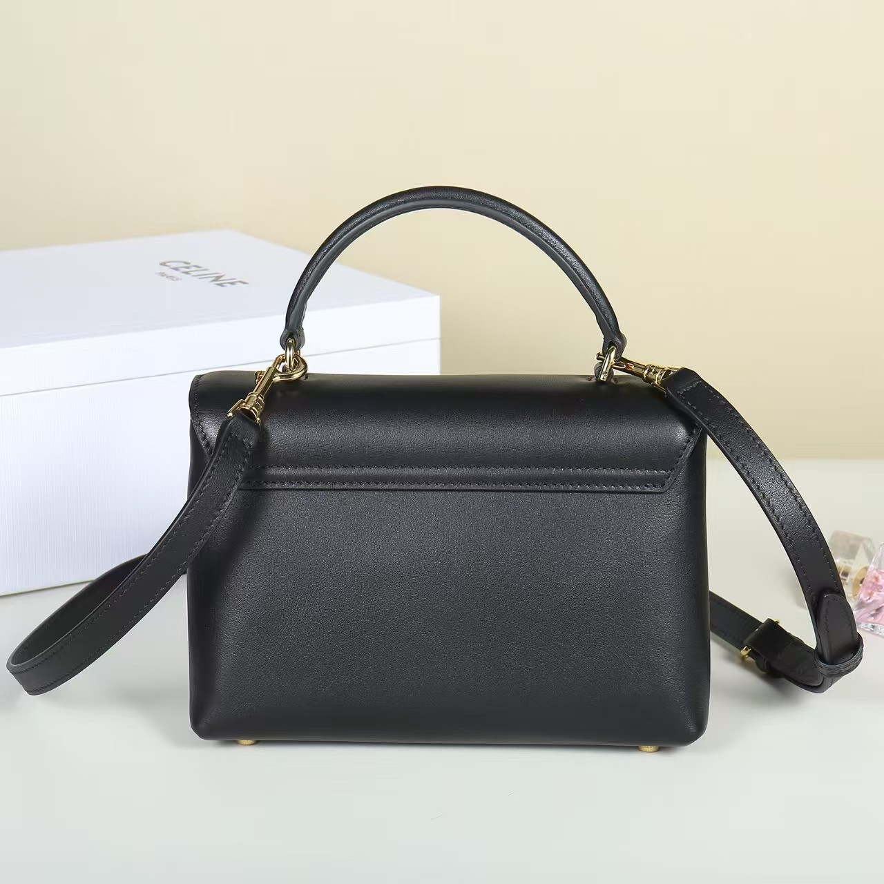 Celine Teen Nino Soft Grain Leather HandBag1:1High-quality replica