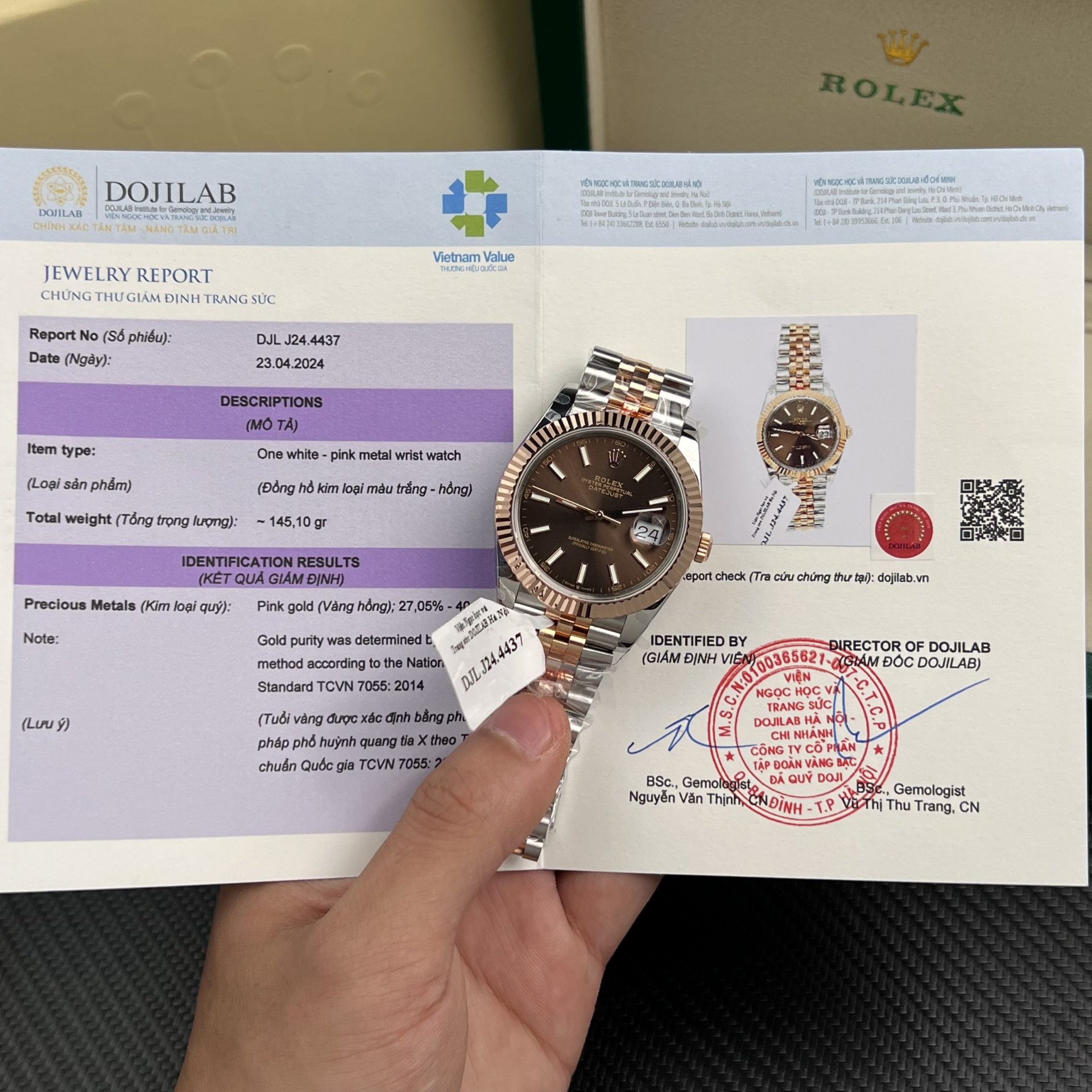 Rolex Replica Watches DateJust Gold Wrapped Chocolate Dial GM Factory 41mm - Elite Watch Atelier