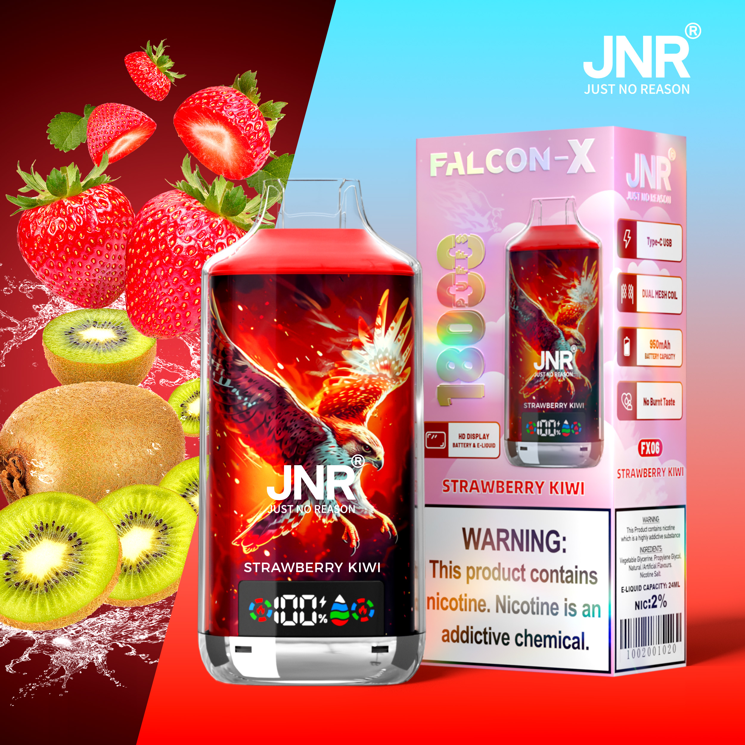 JNR Falcon X 18000 Puffs