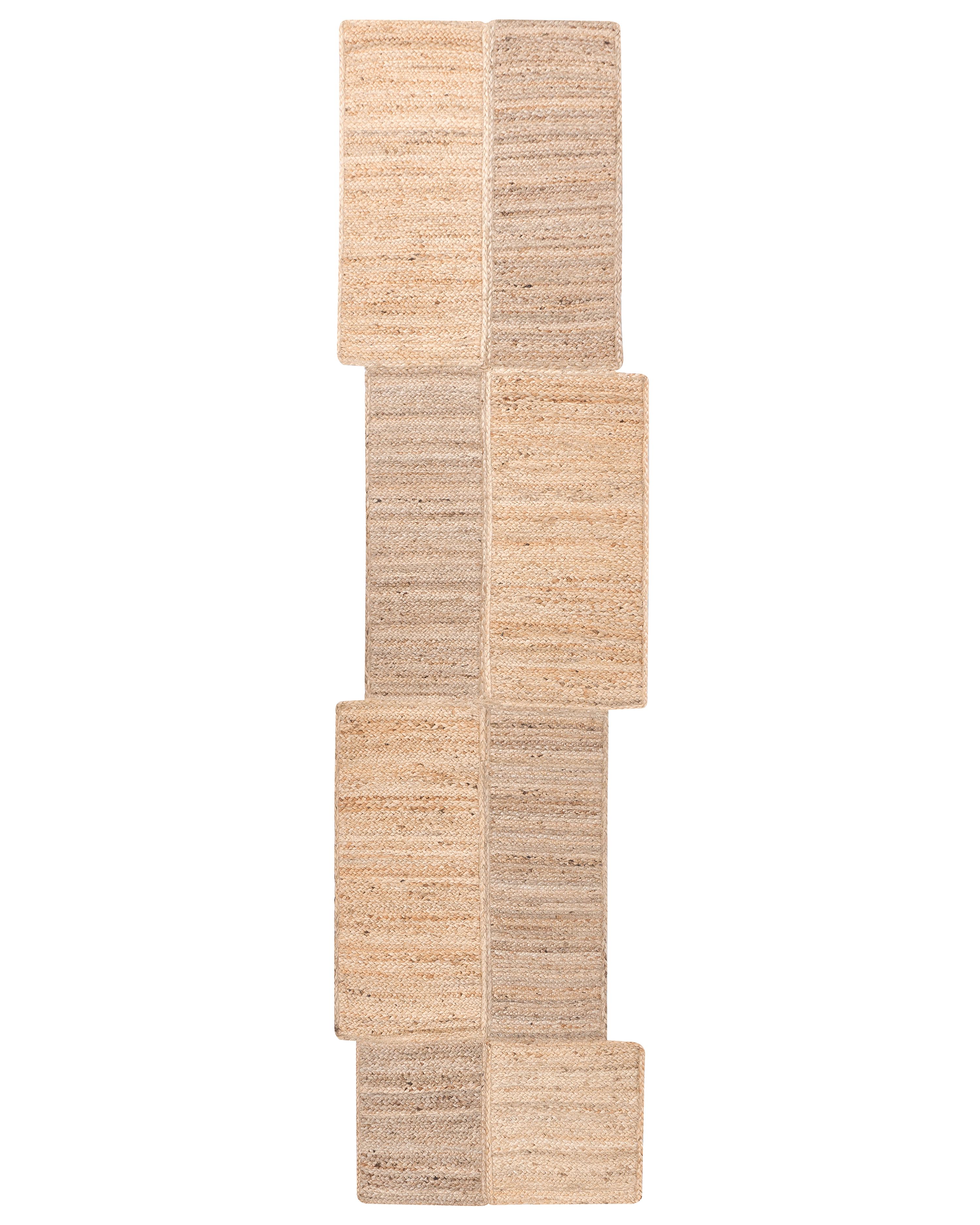 Rug SANGLI Beige 80 x 300 cm Jute