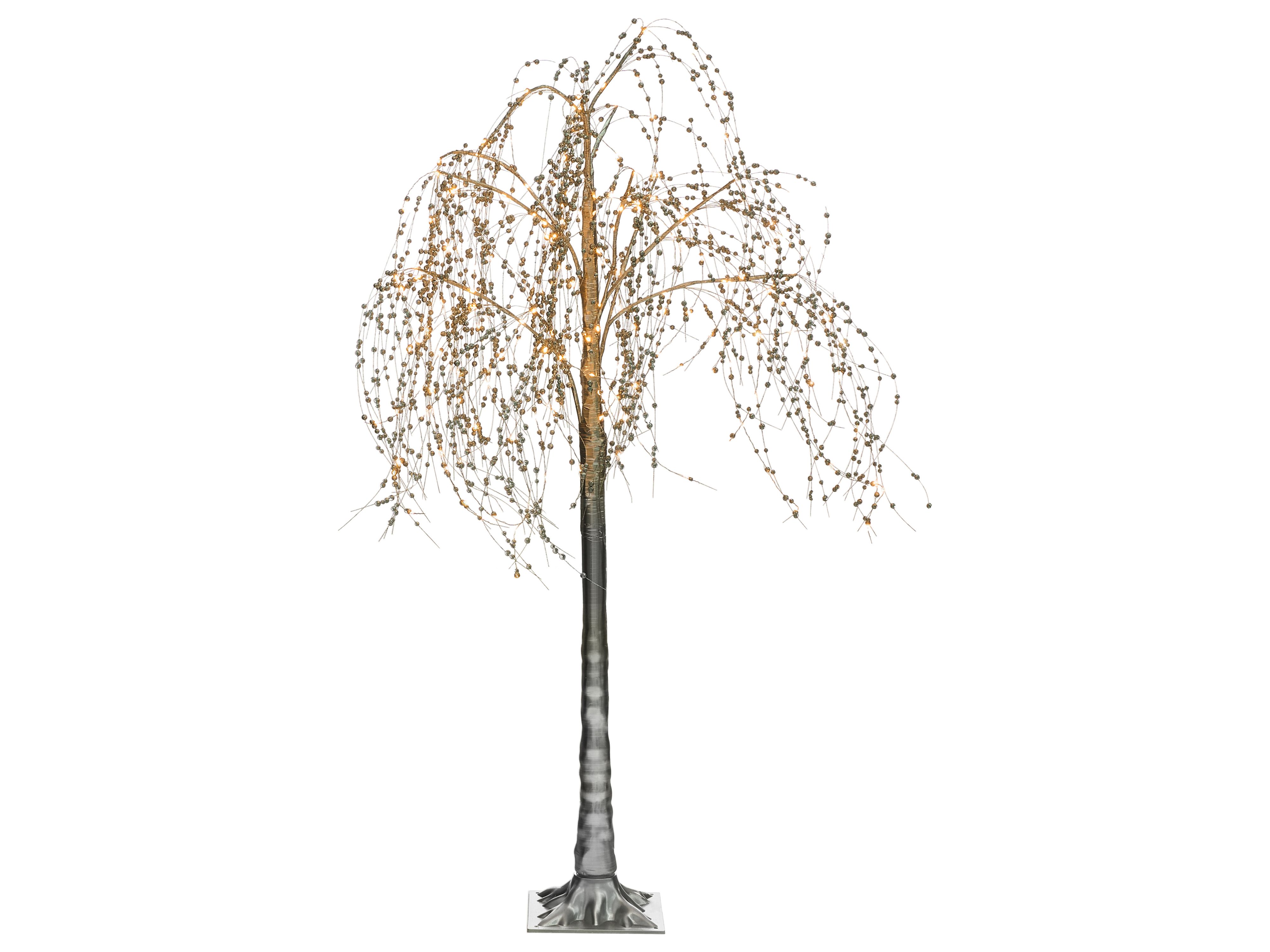 Outdoor Decoration LED NILLAKA Tree 145 cm Silver