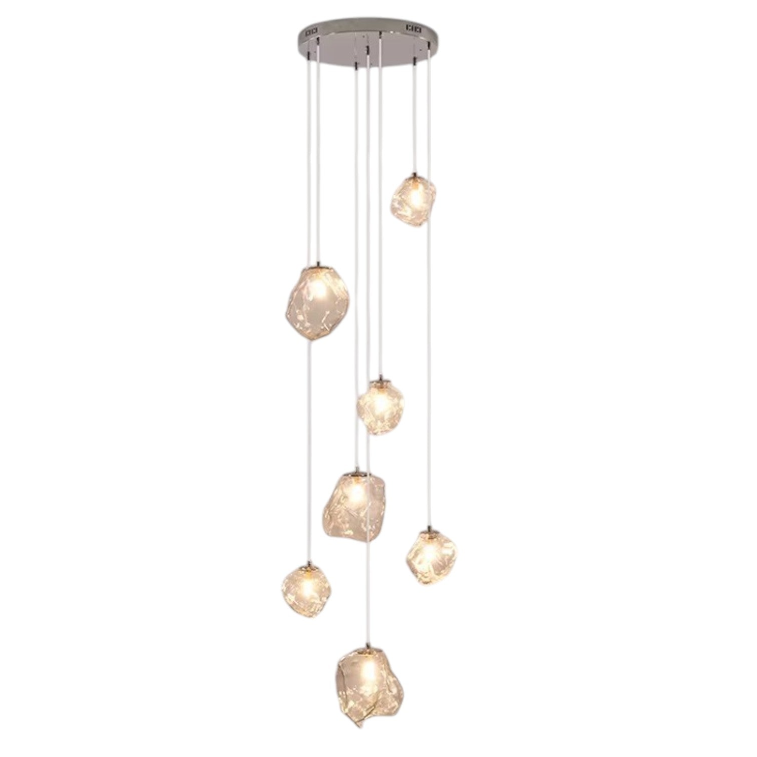 TrappenGlow – Moderne Trap Chandelier – Elegantie en Verfijning voor je Interieur