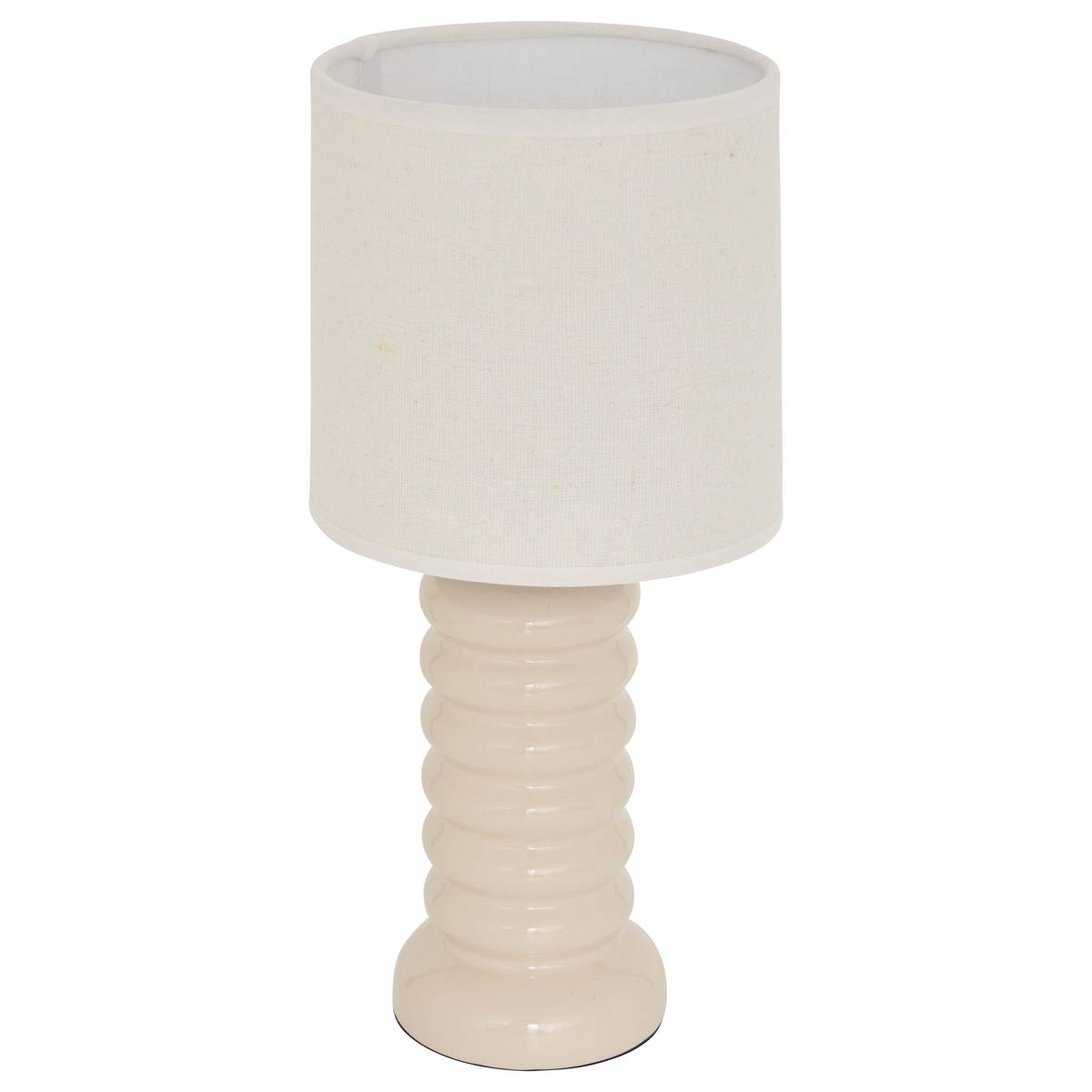 Lamp "Vinas" Beige, H.33.5 cm