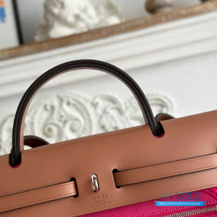 Hermès Herbag Zip 31 Bag | 31x25x10 cm | Luxury Canvas & Leather Shoulder Bag for Women | Spacious Everyday Hermès Tote1:1High-quality replica