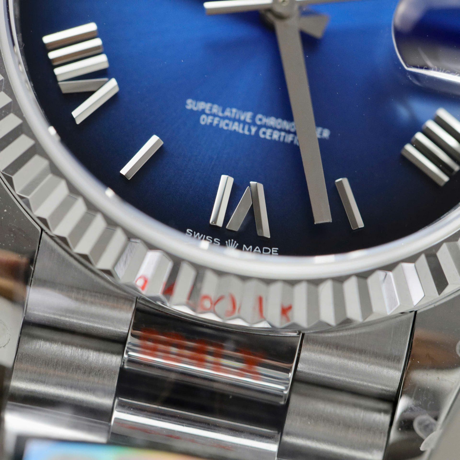 Rolex Day-Date 128236 Best Replica Watch Dial Blue Weight 158gram QF Factory 36mm - Top club