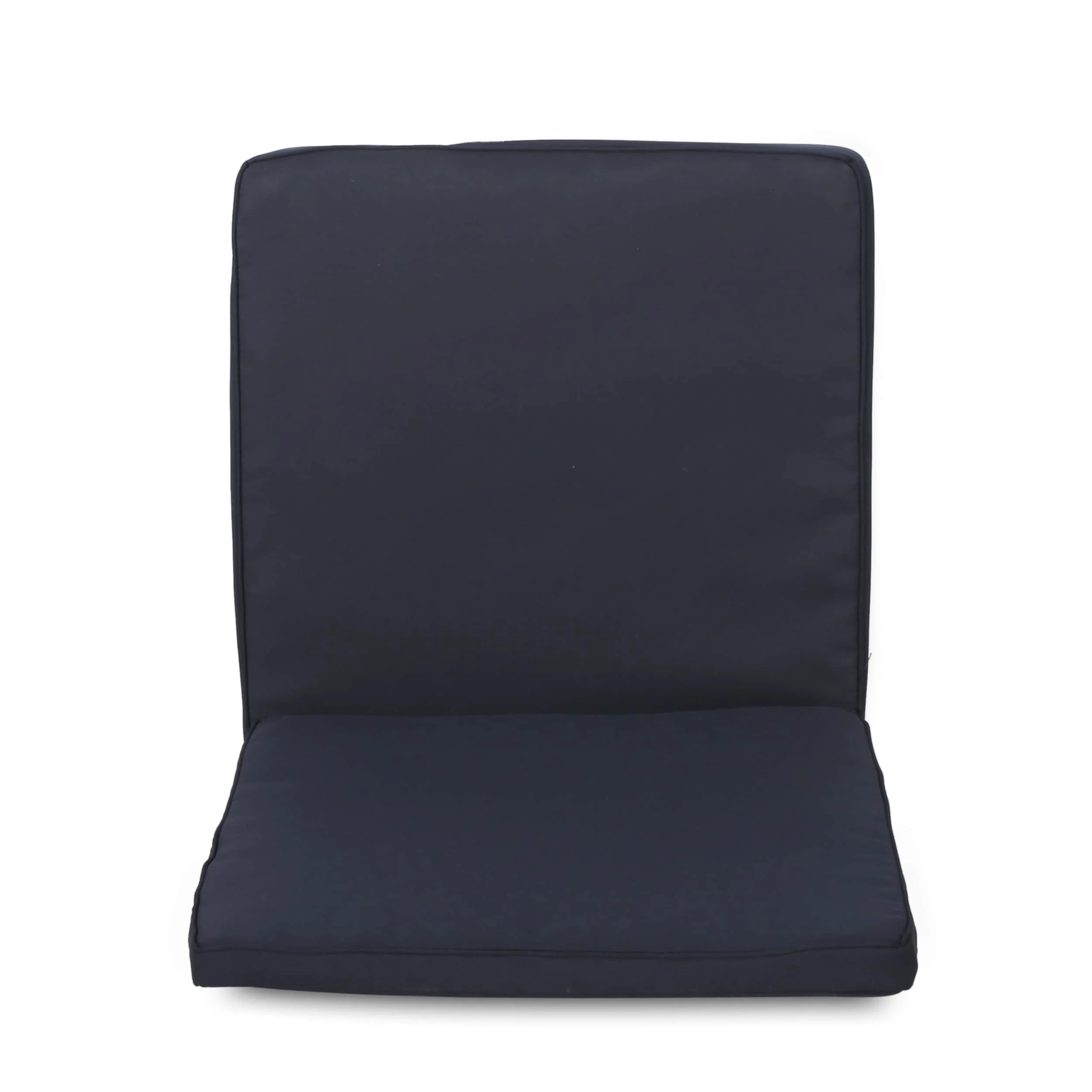 Christopher Knight Home Coesse Outdoor Water Resistant Fabric Club Chair Cushions (Set of 4) by  Navy Blue