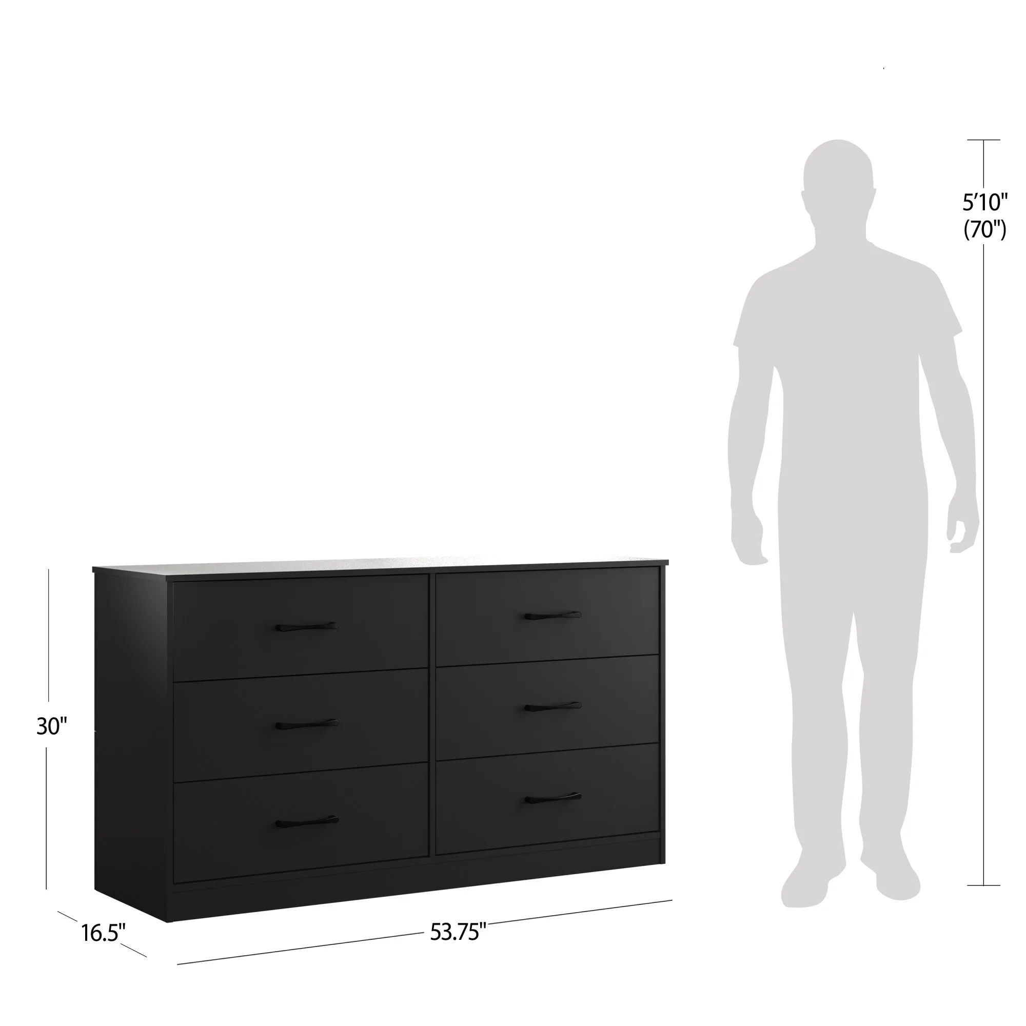 Mainstays Ardent 6 Drawer Dresser, White - Image 21