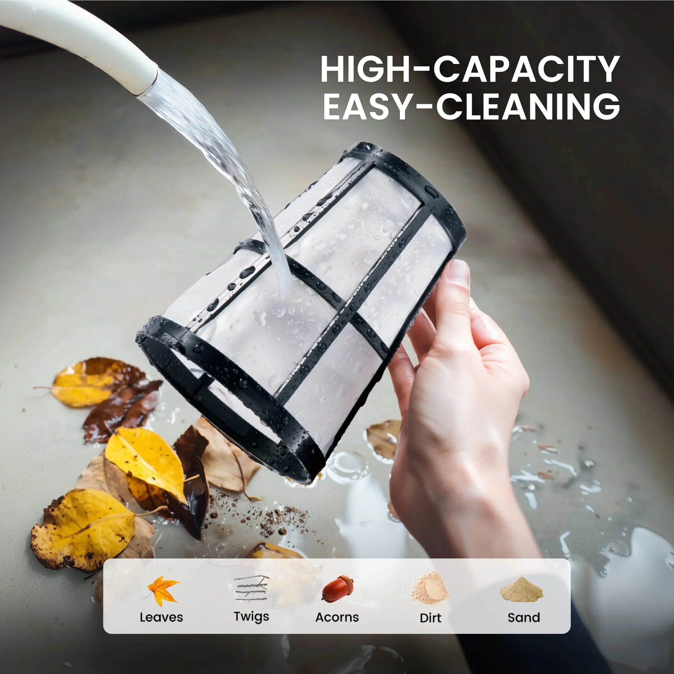 Cordless Handheld Pool Vacuum Cleaner With 80-Minute Runtime And 3.2-6.4 ft Telescopic Pole - Image 6 Cordless Handheld Pool Vacuum Cleaner With 80-Minute Runtime And 3.2-6.4 ft Telescopic Pole - Image 6