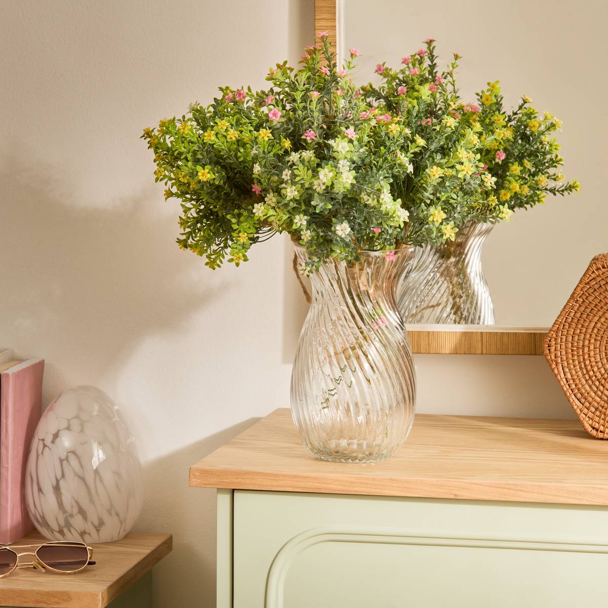 Floral Composition "Myri" 30x15 cm