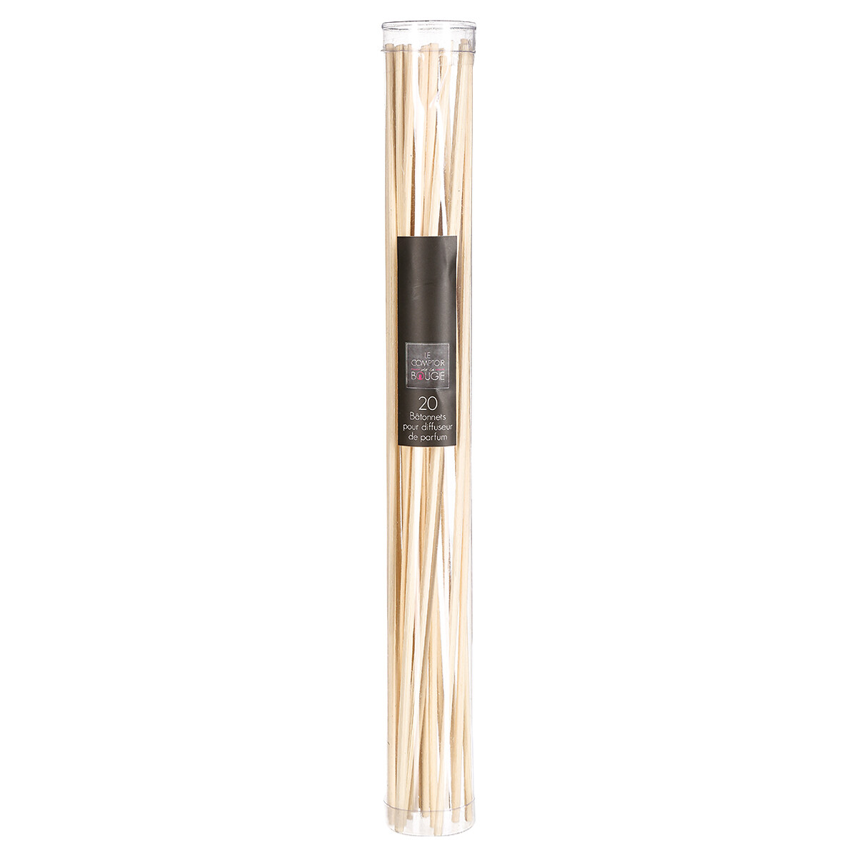 Set of 20 diffuser sticks Ivory white, H.24.5 cm