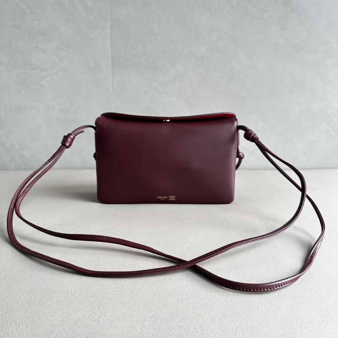 Celine TRIO FLAP Lambskin Bag