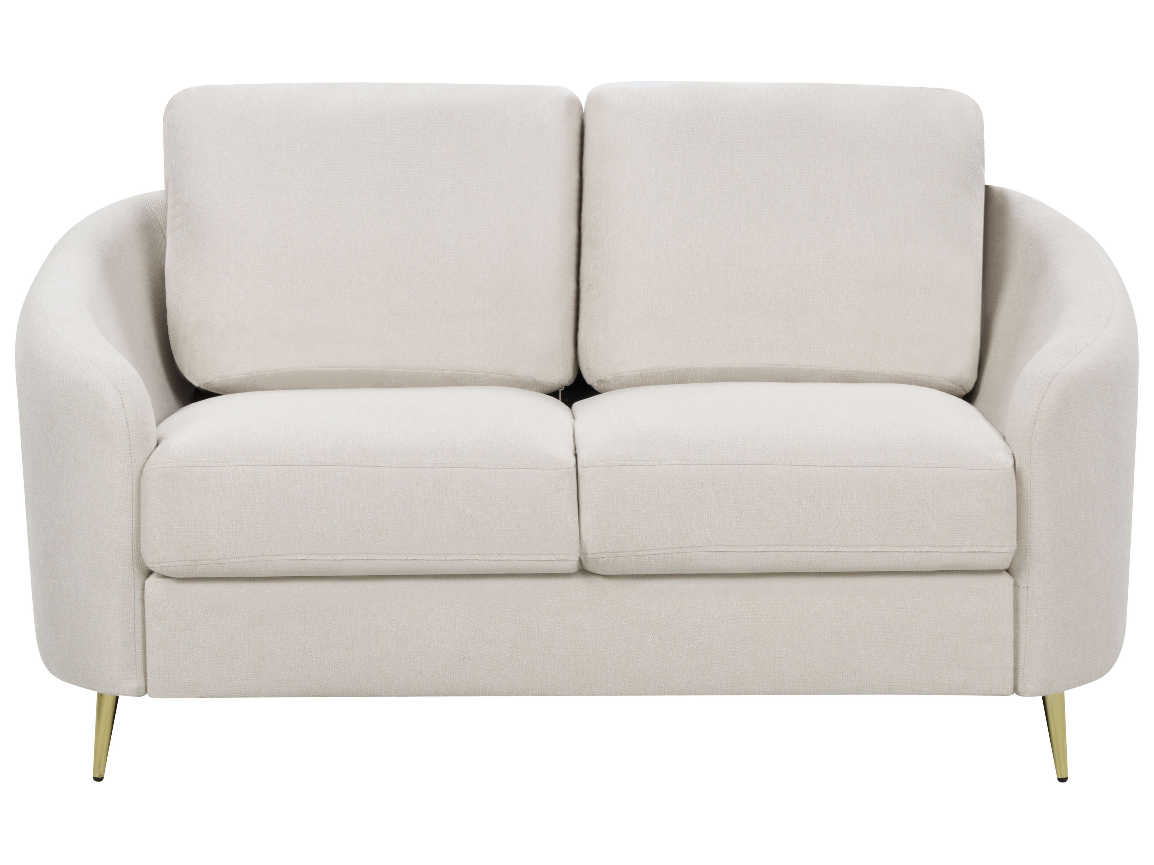 Sofa 2 Seater TROSA Fabric Light Beige
