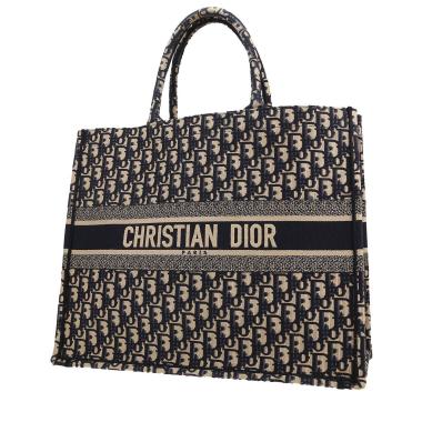 Dior Diorcamp shoulder bag in navy blue and white canvas1:1High-quality replica