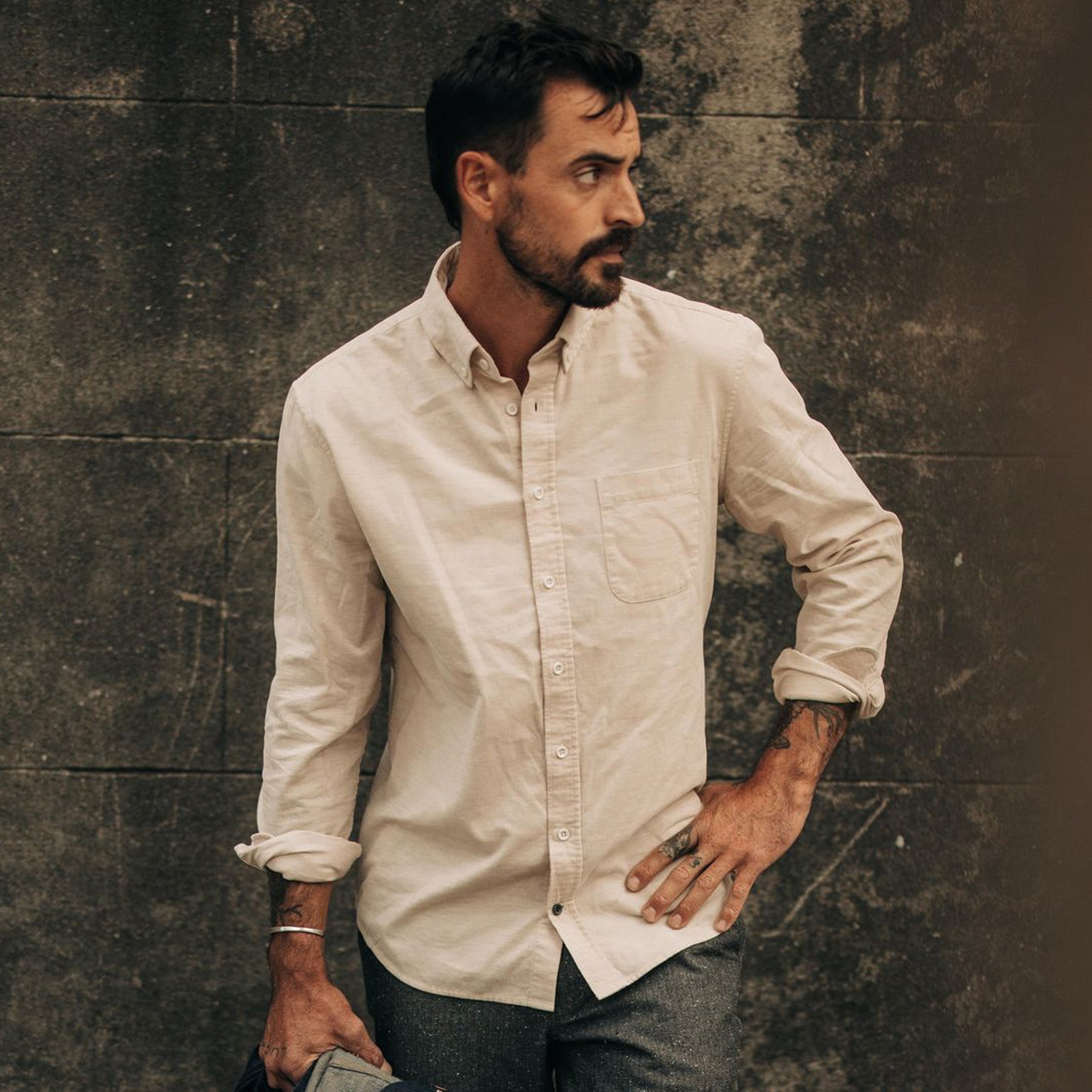 The Jack in Oat Heathered Pincord