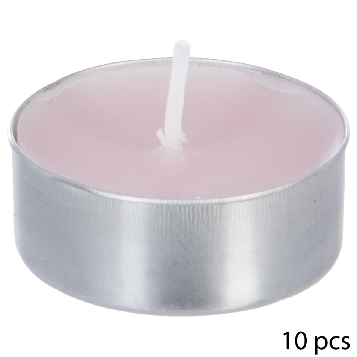 Set of 10 scented candles Pink, 150g