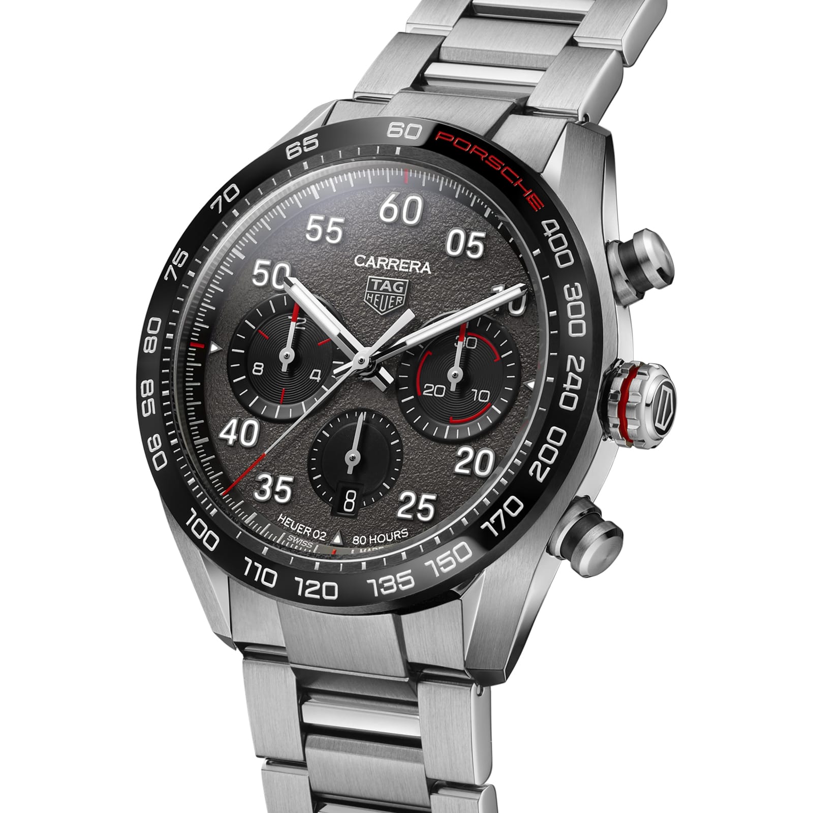 TAG Heuer Replica Watch Carrera Chronograph X Porsche Automatic 44 mm Steel & Ceramic(1:1 replica) - Elite Watch Atelier