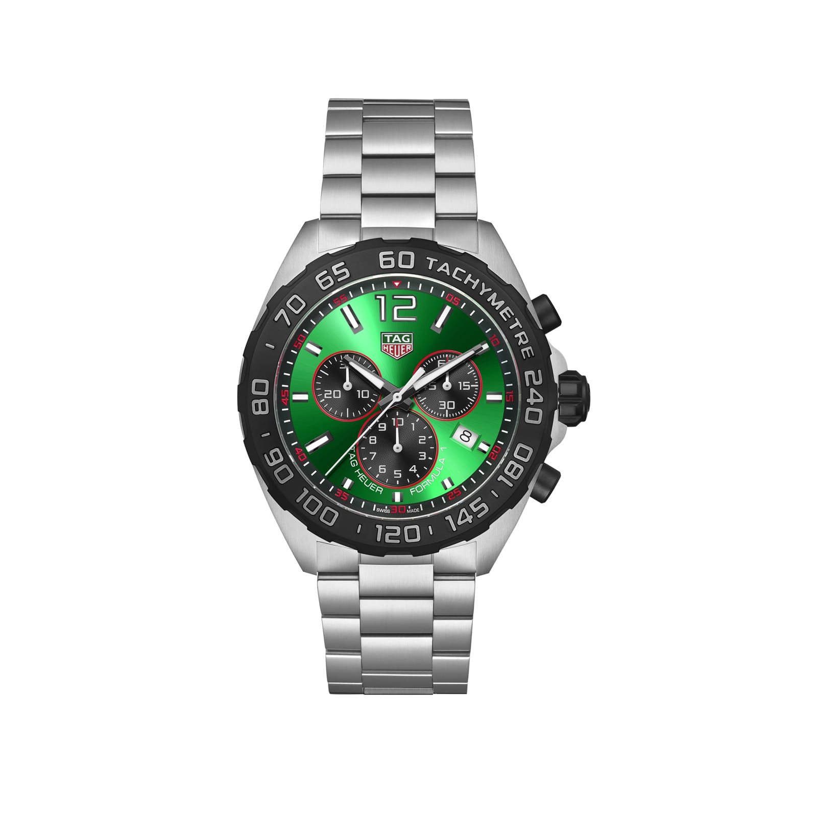TAG Heuer Replica Watch Formula 1 Chronograph Quartz 43 mm Steel(1:1 replica) - Top club