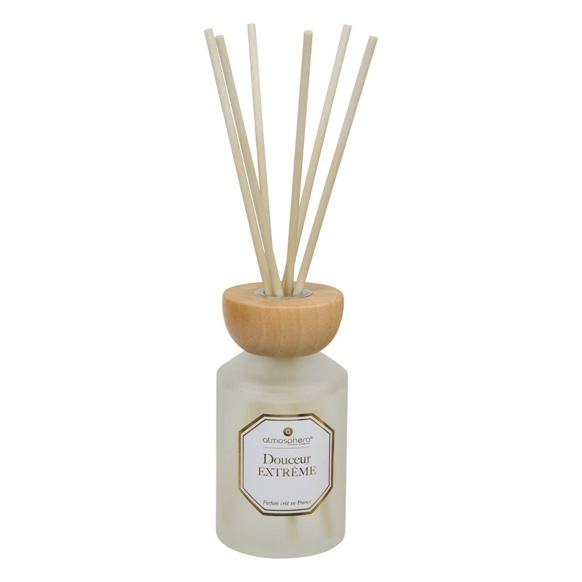 Diffuser "Elisa" Vanilla - Cardamom - Cocoa powder, Transparent, 200ml