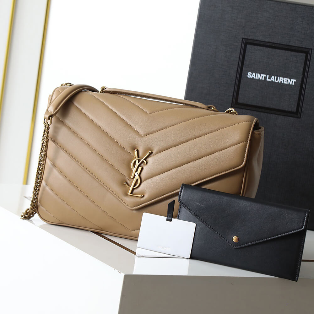 YSL Loulou Large Bag in Matelasse Lambskin1:1High-quality replica