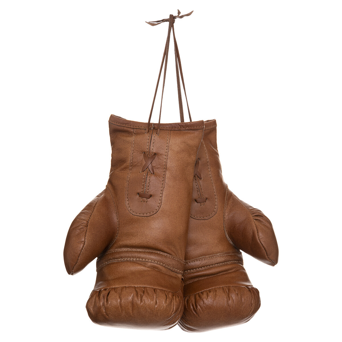 Boxing gloves "Loft" Brown leather