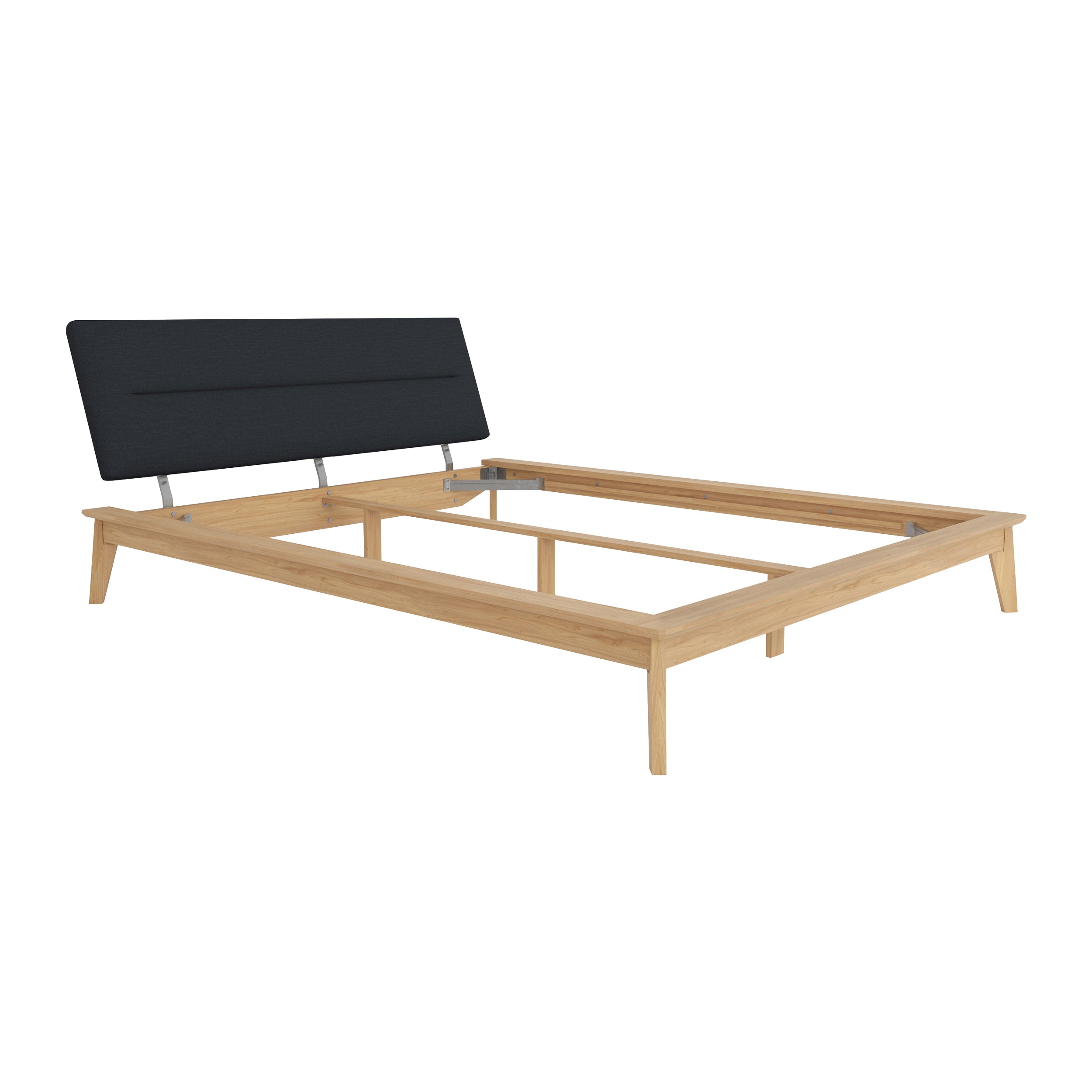 Blokker Norre Bedframe 160 x 200 cm - Donkergrijs