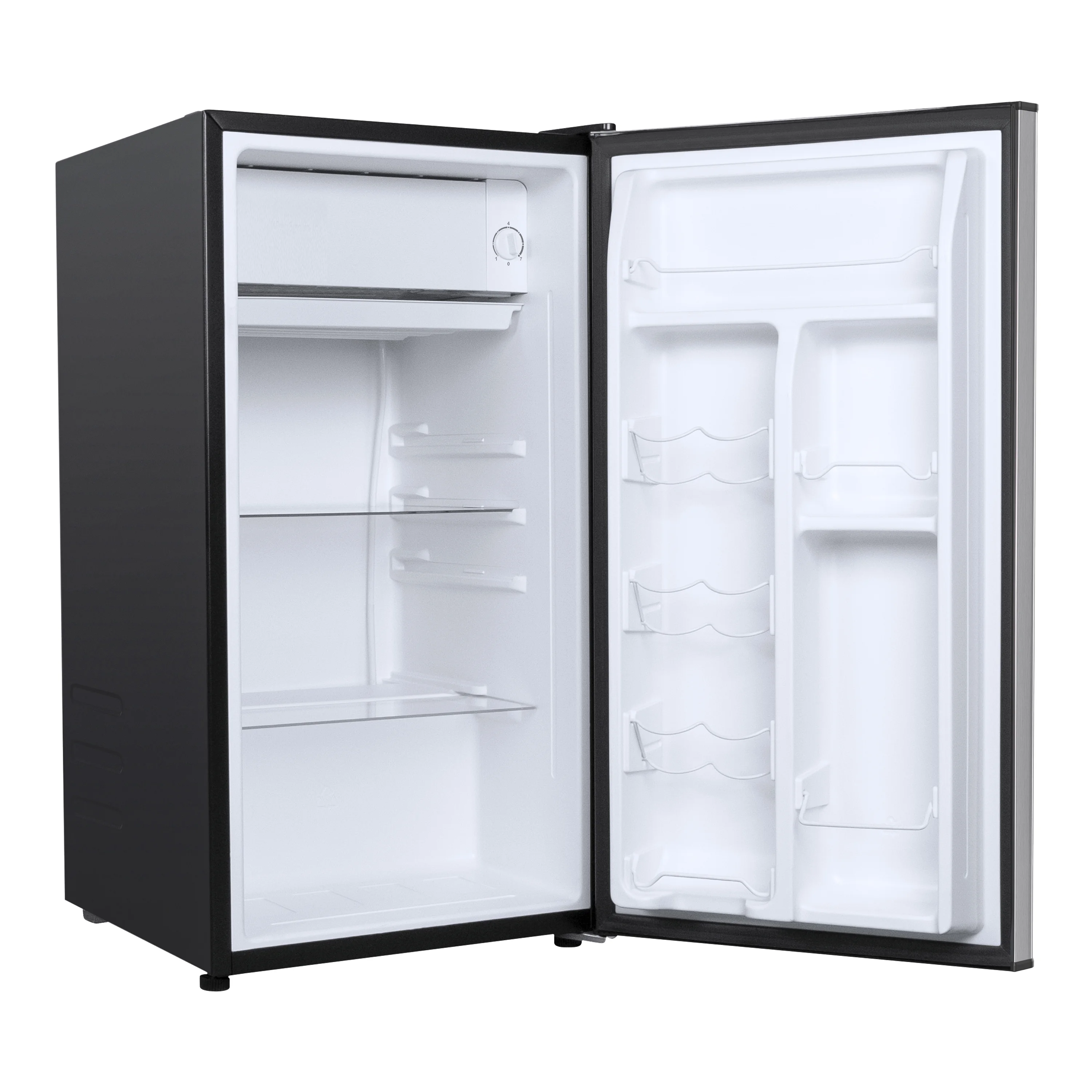 Galanz 3.3 Cu ft One Door Mini Fridge, Black Estar, New - Image 13