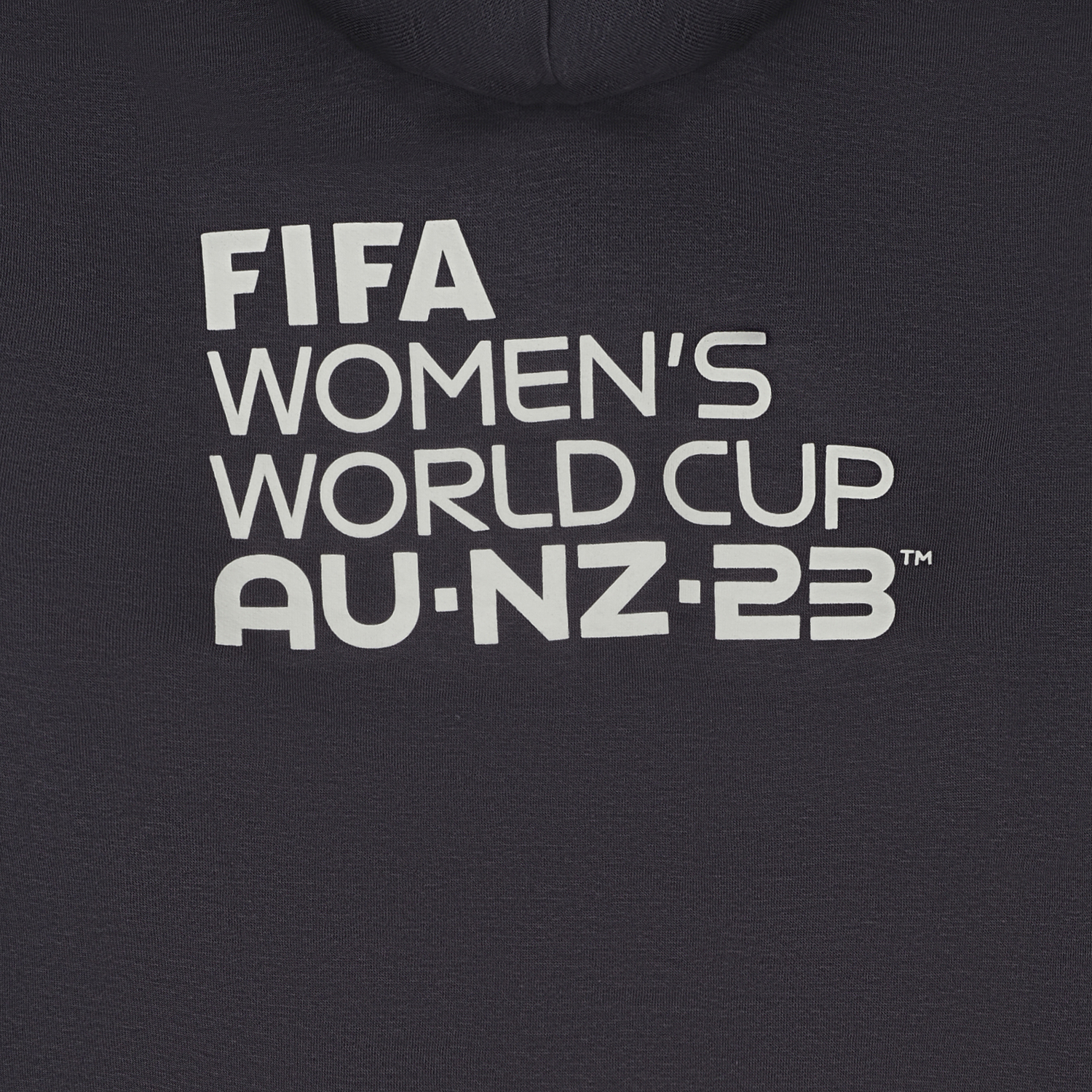 FIFA STORE Women's World Cup 2023 Black Front & Back Zip Hoodie - Unisex