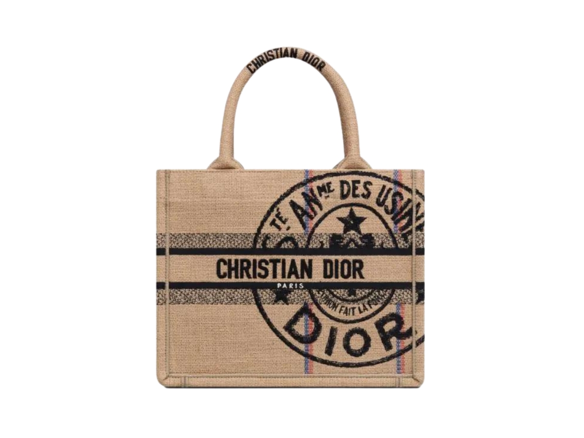Christian Dior Small Dior Book Tote Brown, For Women, Women’s Handbags 26.5cm/10.5in CD M1265ZRUW_M918