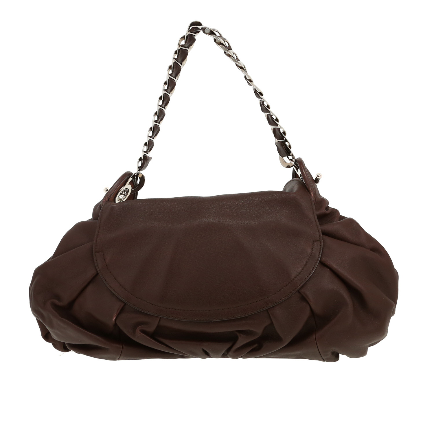 Dior Vintage handbag in brown leather1:1High-quality replica