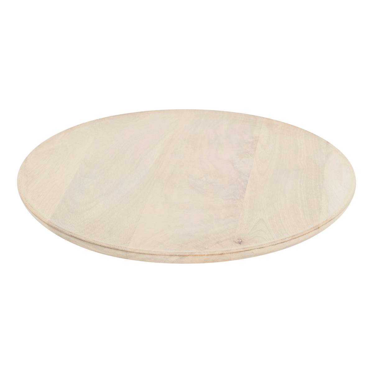 Serving platter "Mango Tree" Mango wood, D.37 cm, Beige