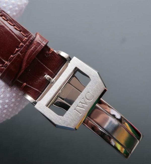 Replica IWC ZF Portuguese Chrono IW371431 Brown Leather Strap - Top club