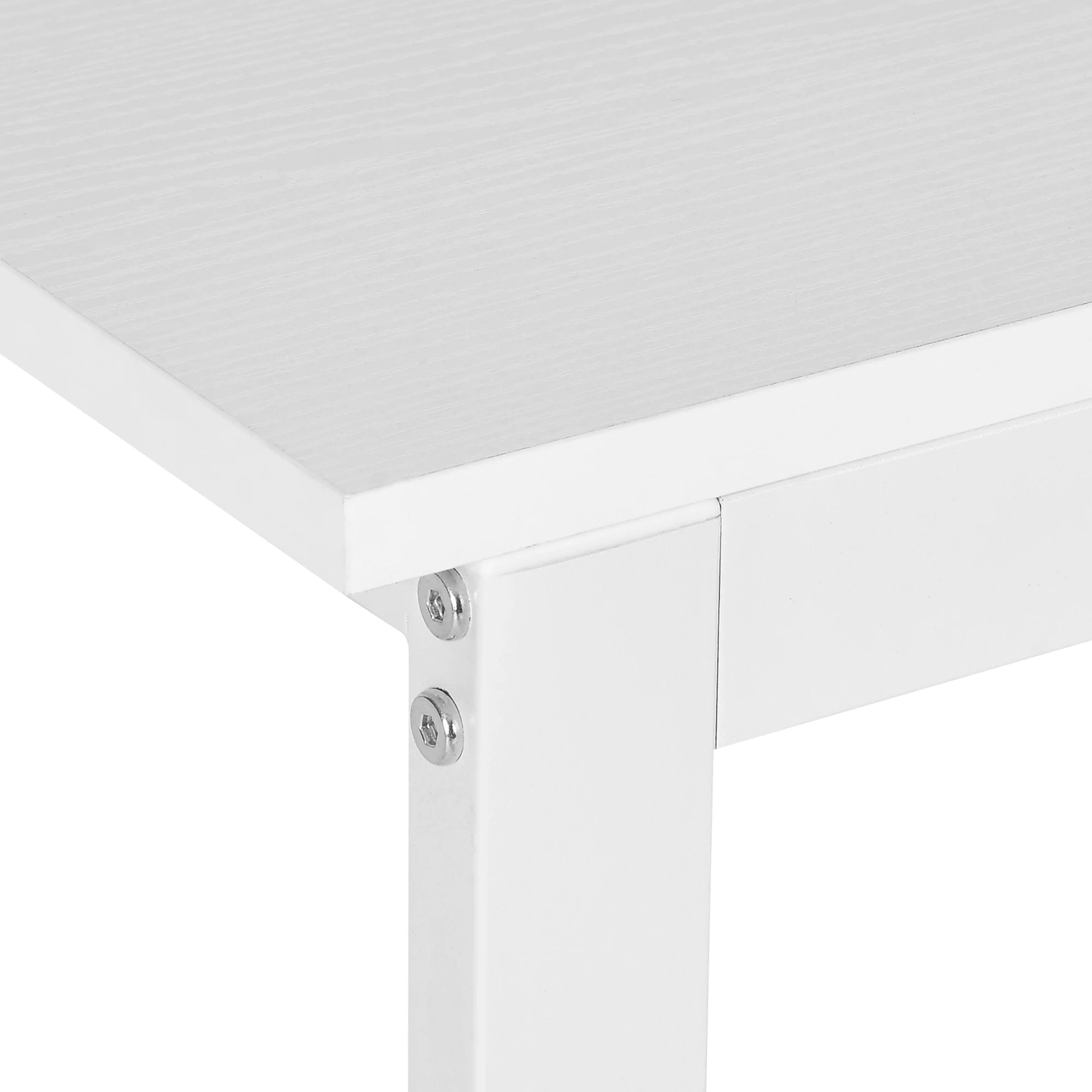 Dextrus 47 inch Computer Desk with Storage Drawers & LED Light, Office Desk with Monitor Stand & Power Outlets, Work Study PC Desk for Small Spaces, Home Office, Oak - Image 15