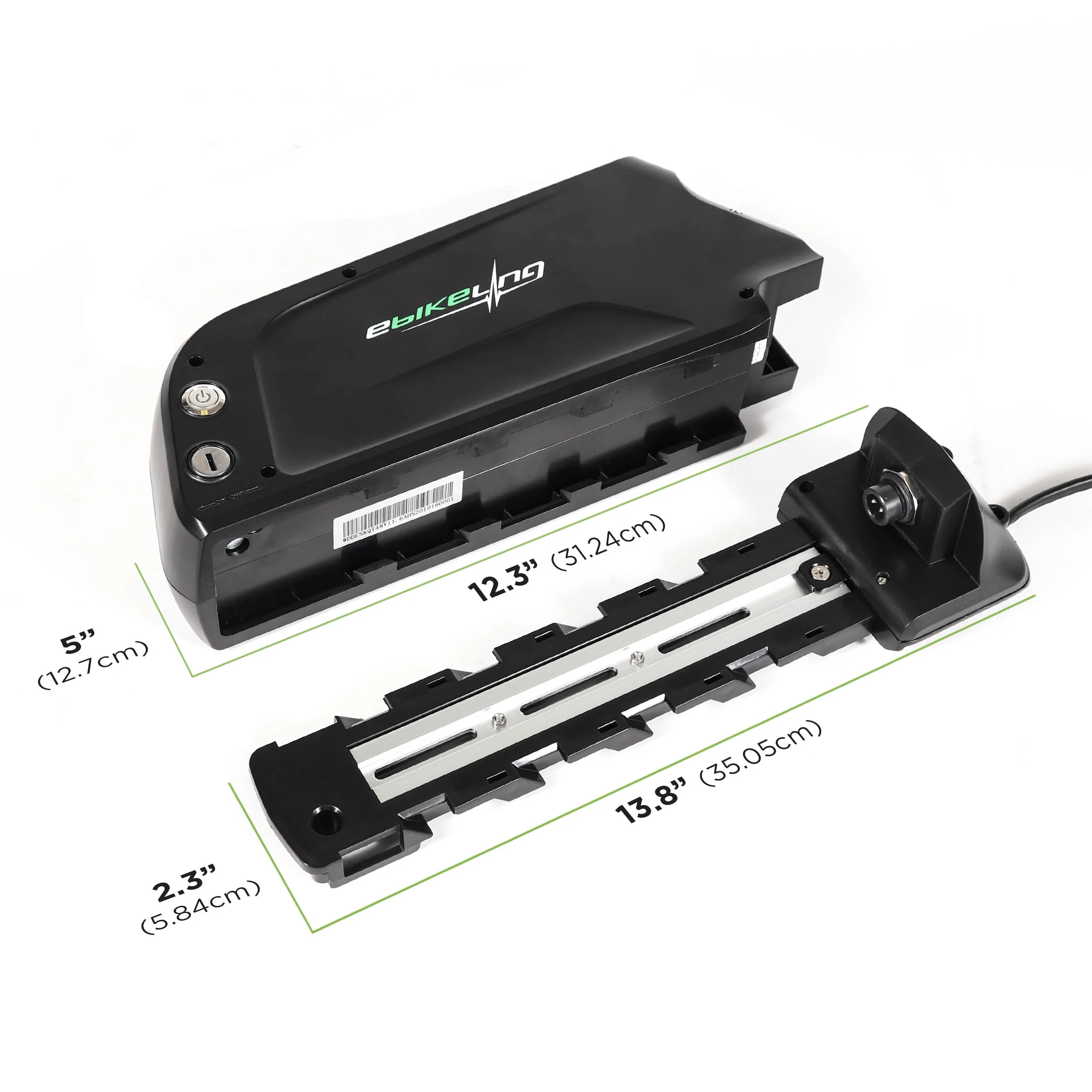 Ebikeling 48V 1500W 52V 19.2AH Rear - Rack Ebike Conversion Kit with Battery 700C Rear Electric Bike Conversion Kit