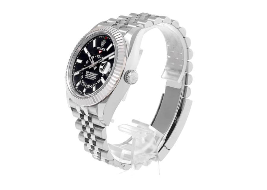 Rolex Sky-Dweller 326934 Black Dial Jubilee Replica - Elite Watch Atelier
