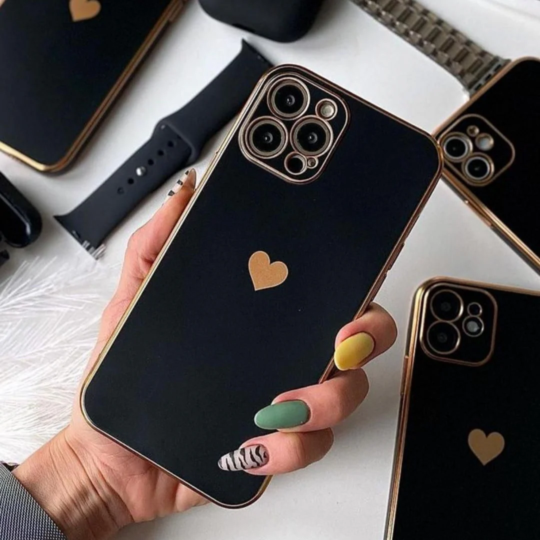 Love Heart Full Cover iPhone Case - Wholesale & Influencer