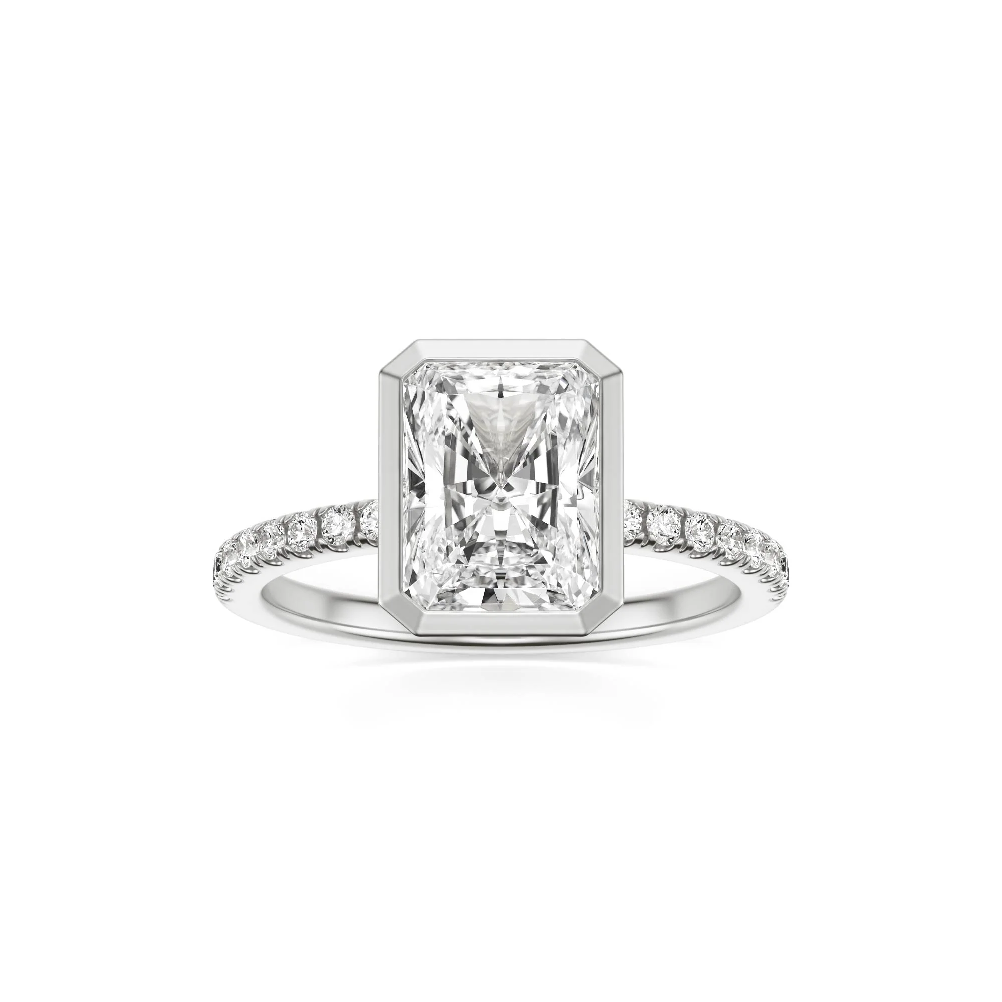 The Radiant Bezel Pavé