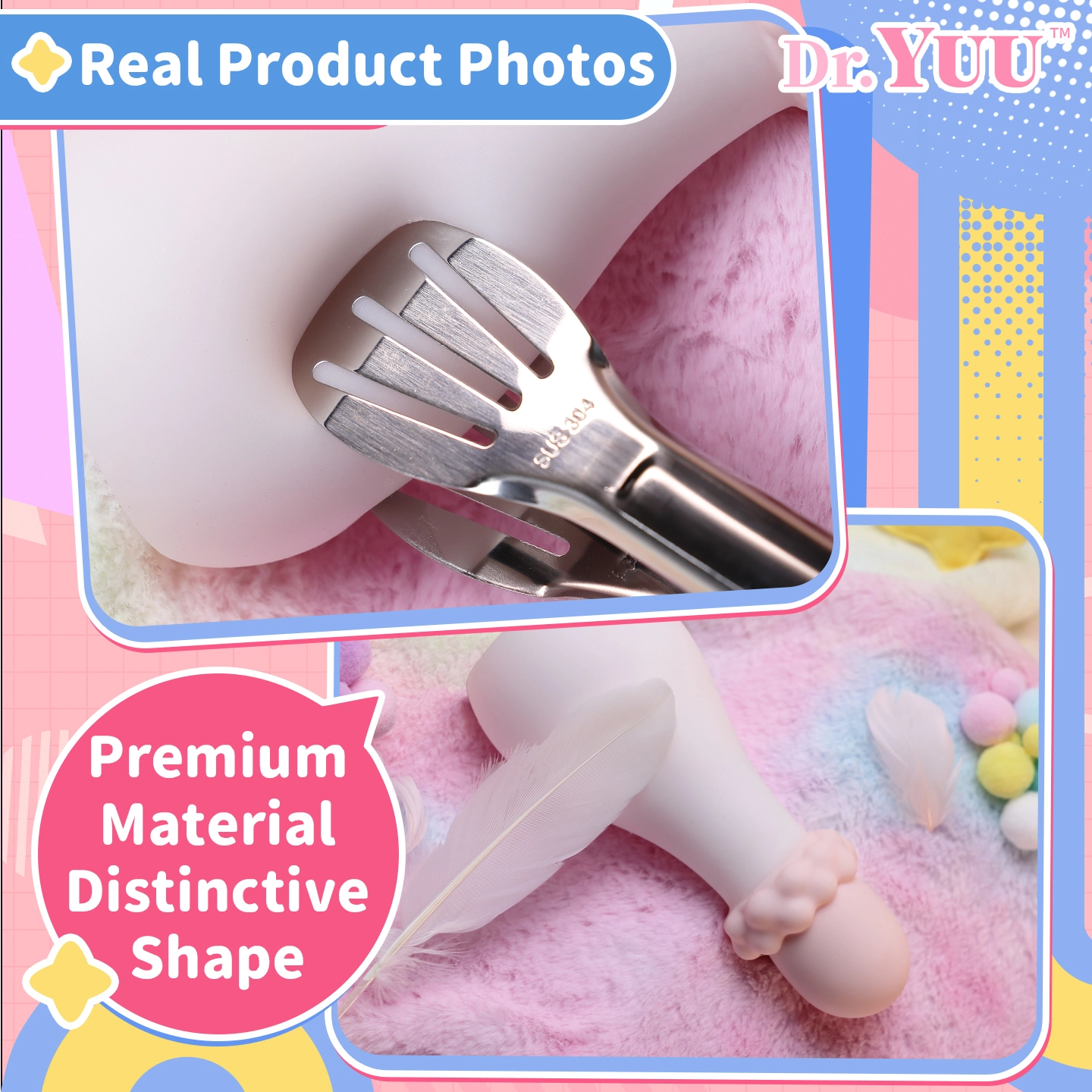 Dr.YUU Inertia Male Masturbator with Soft TPE Rebound |  - Dr.YUU