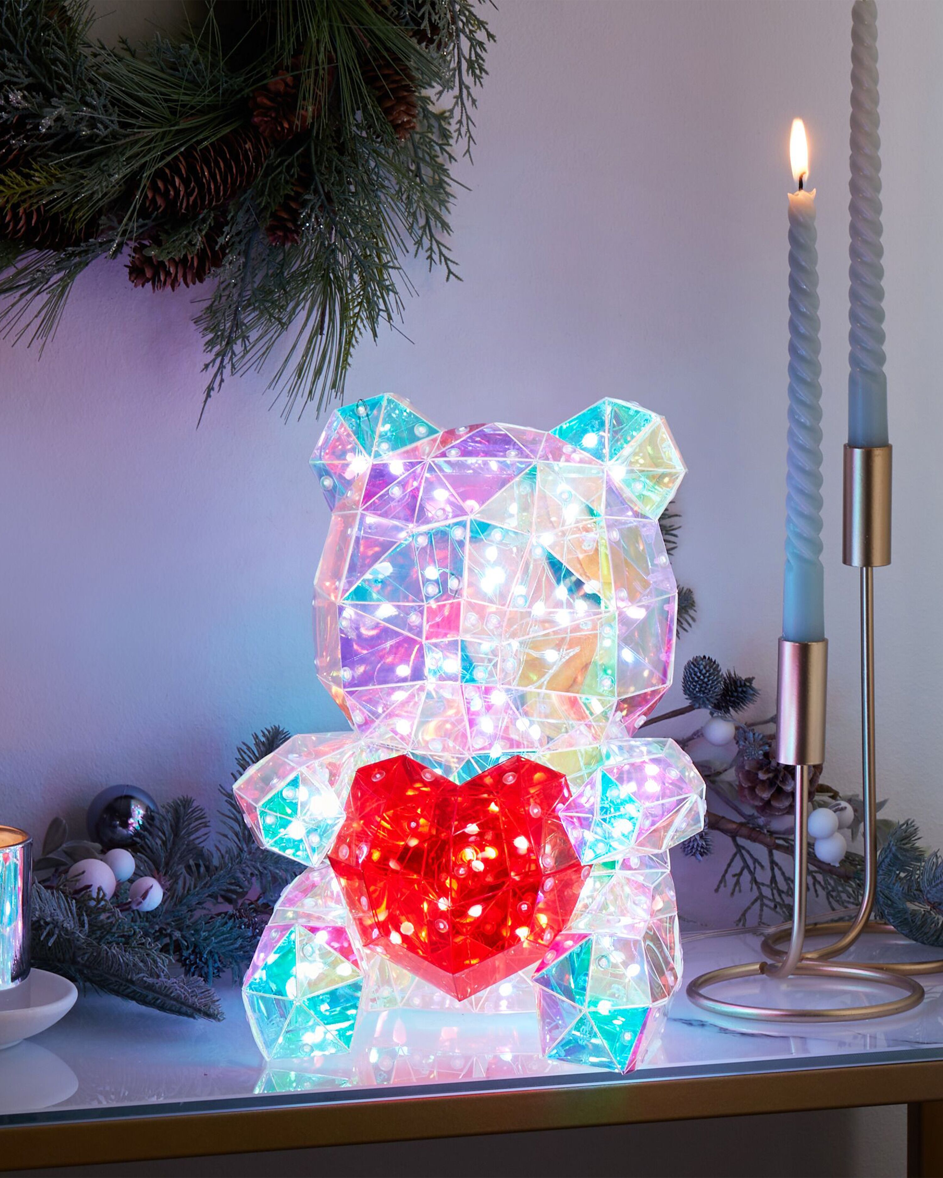 LED Decoration Teddy Bear RIGEL with App Multicolour