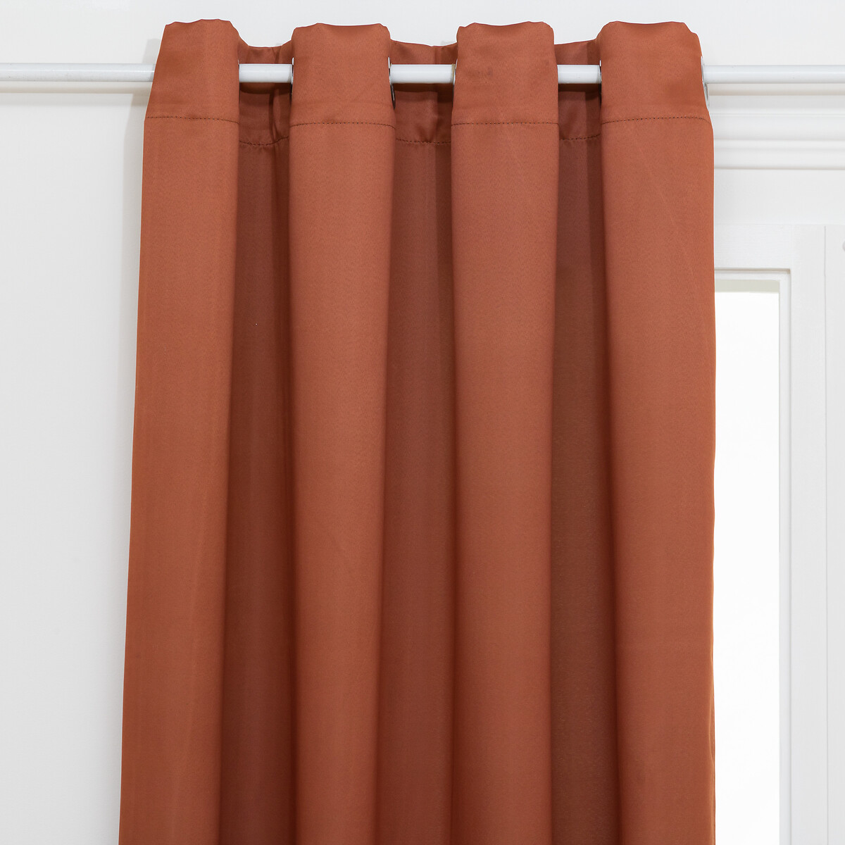Blackout curtain "Odelie" Terracotta, 140x260 cm