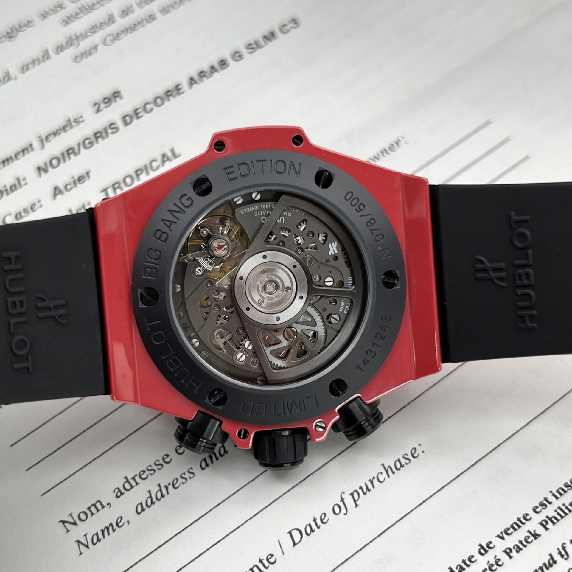 Hublot Big Bang Unico Red Magic Replica Watch BBF Factory 42mm - Top club