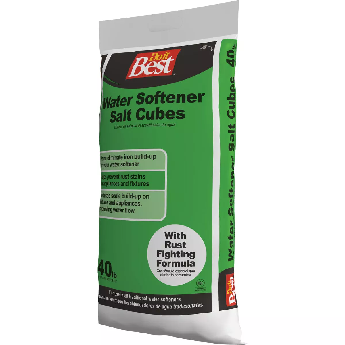 Do it Best 40 Lb. Water Softener Salt Cubes with Rust Remover