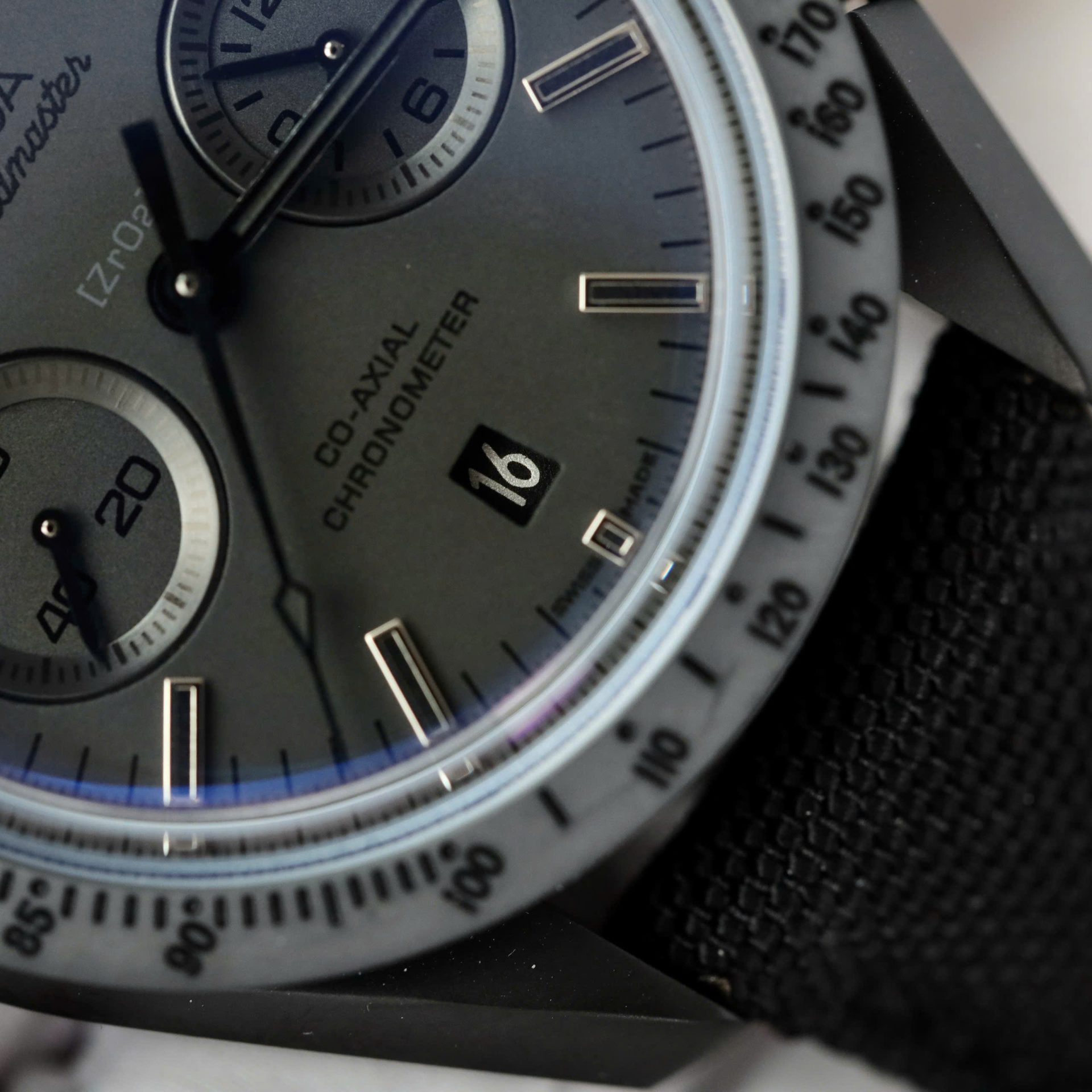 Omega Replica Watch Speedmaster Black Ceramic OM Factory 44mm - Top club