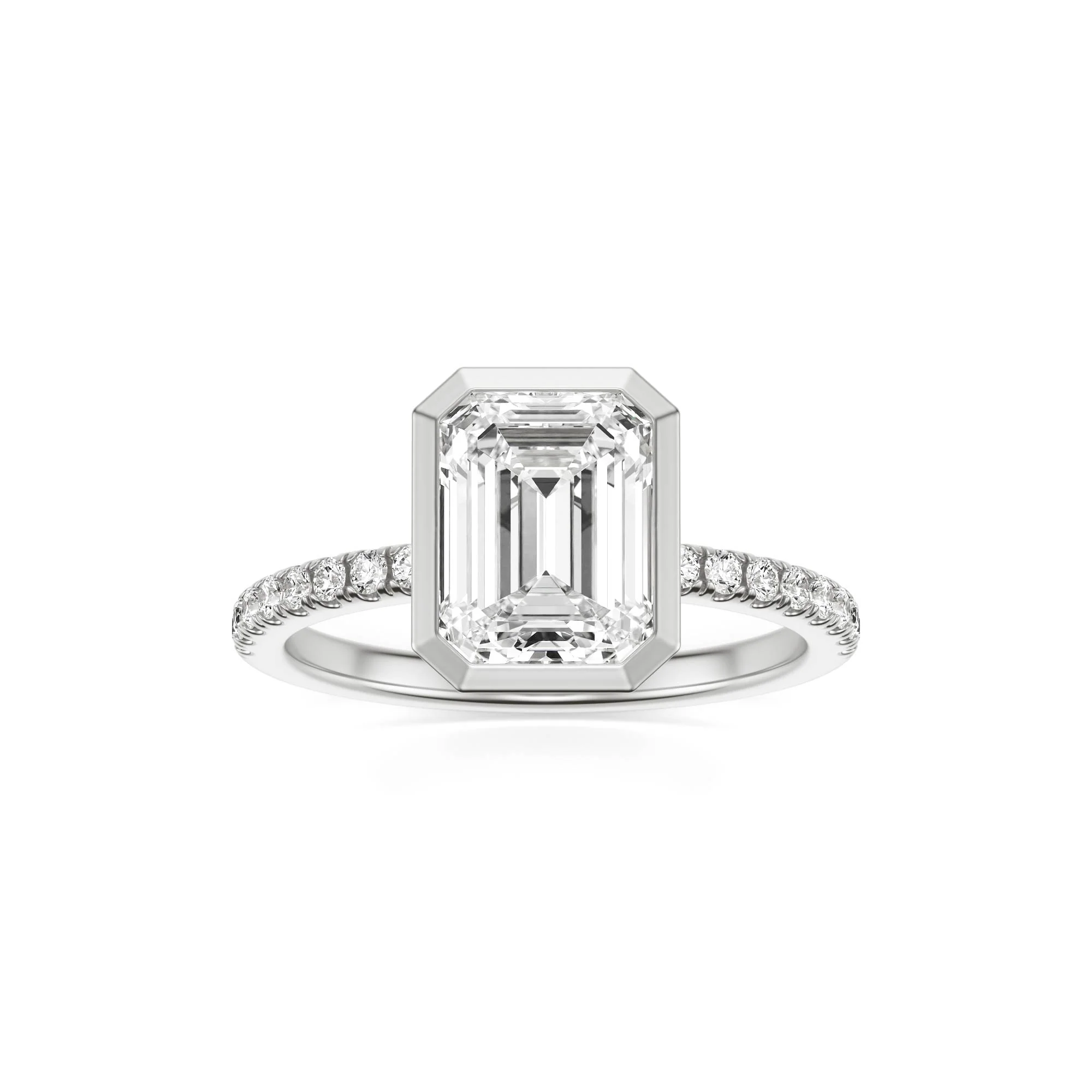 The Emerald Bezel Pavé