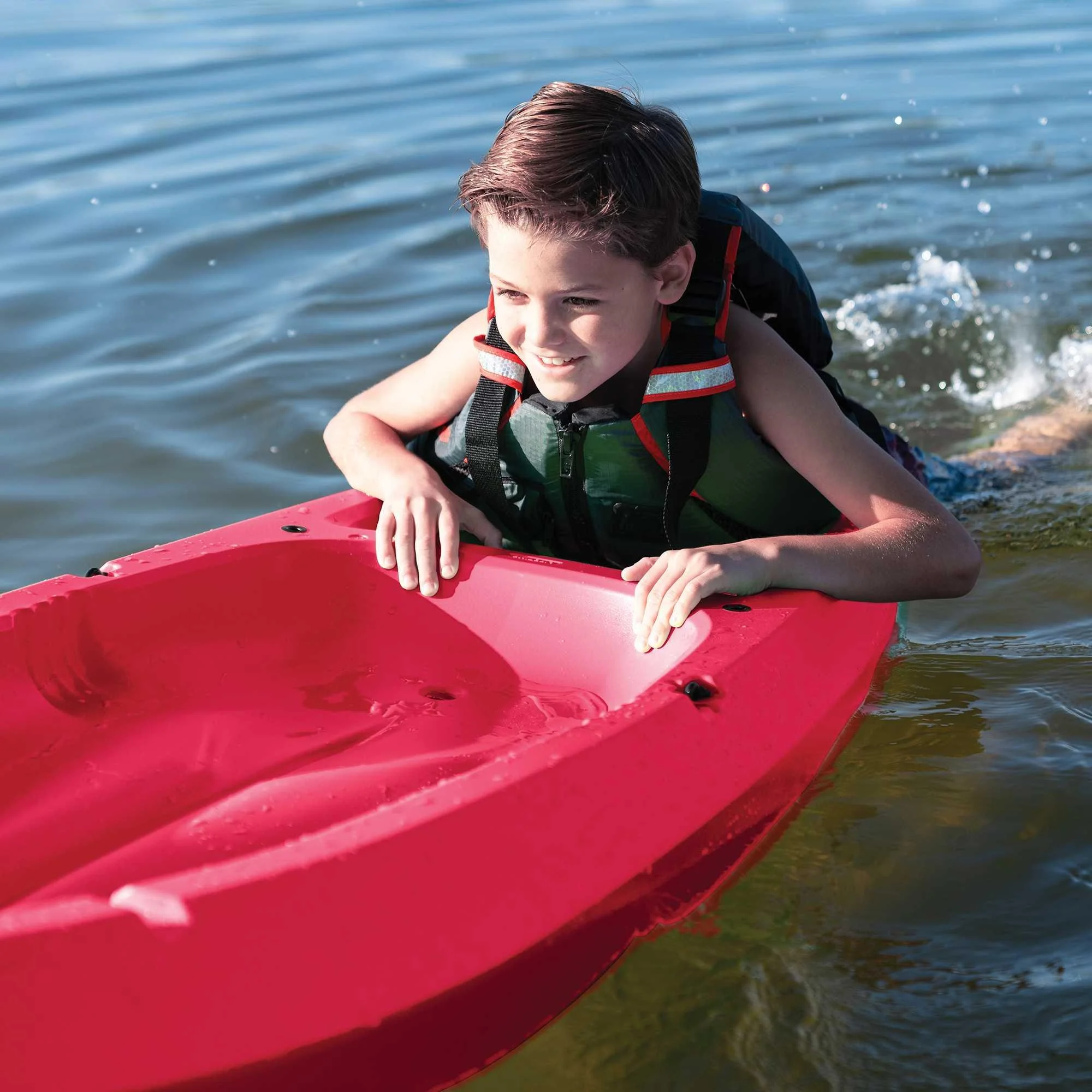 Lifetime Wave 6 ft Youth Kayak, Fire Red (91401) - Image 14