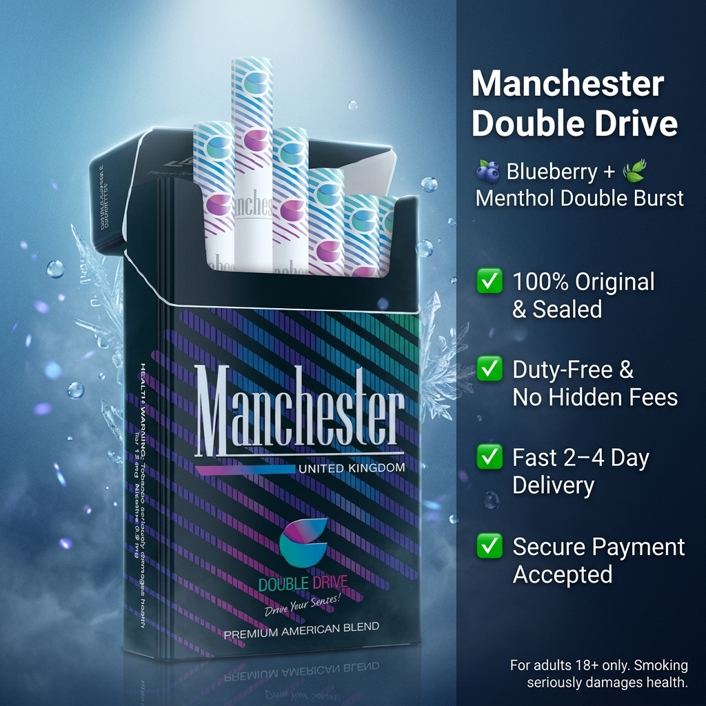 Manchester Double Drive Cigarettes（10-Pack Carton）
